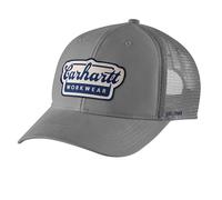 Carhartt Gorra de Sarga 106738 Rugged Flex™ para Hombre, Acero, Talla única