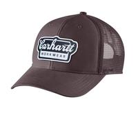 Carhartt Gorra de sarga 106738 Rugged Flex para hombre, SepiaOscuro, talla única