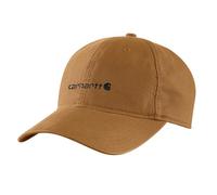 Carhartt Canvas Embroidered Graphic Gorra de mujer, marrón