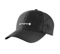 Carhartt Gorra gráfica bordada de lona para mujer, Negro -, Talla única