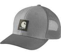 Carhartt Rugged Flex Twill Mesh Back Logo Patch Cap Gorra de béisbol, Asfalto, Talla única para Hombre
