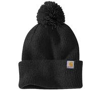 Carhartt Gorro de Punto con Pompones - Diadema para Clima frío Mujer
