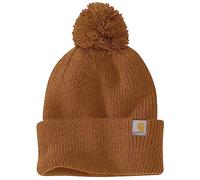 Carhartt Gorro de Punto con Pompones - Diadema para Clima frío Mujer