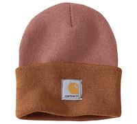 Carhartt Gorro de punto con puños, bicolor, para hombre, marrón, OFA