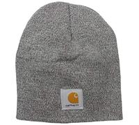 Carhartt Gorro de Punto, Hombre, Gris jaspeado/gris carbón jaspeado, Talla única