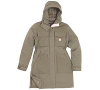 Carhartt Great Lands Parka femenina, oliva/verde, Talla XS