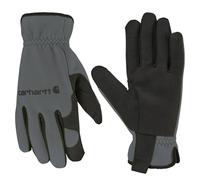 Carhartt Guantes de hombre High Dexterity Open Cuff Glove Cold Weather, Grey, Large, gris, L