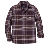 Carhartt Hamilton Relaxed LS Plaid Camisa, lila, tamaño 2XL para Hombres