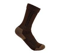 Carhartt Heavyweight Wool Blend Steel Toe Boot Sock Calcetines, marrón, XL para Hombre