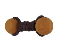 Carhartt Herramientas de entrenamiento para mascotas, herramienta resistente para perros, para tirar, buscar y jugar, hueso de cuerda (Carhartt Brown)