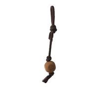 Carhartt Herramientas de entrenamiento para mascotas, herramienta resistente para tirar, buscar y jugar, bola de goma para perro (Carhartt Brown)