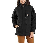 Carhartt Workwear Chaqueta Super Dux Negra Aislada Relaxed Fit Talla S Mujer