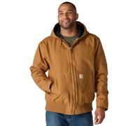 Carhartt, Hombre, Chaqueta De Estilo Deportivo, Aislada, En Algodón De Lona Con Efecto Desgastado, Ajuste Holgado, Marrón Carhartt®, M