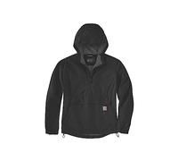 Carhartt Rain Defender Loose Fit Lightweight Packable Chaqueta, negro, Talla XL