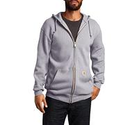 Carhartt Midweight Zip Hoodie, gris, tamaño XS para Hombres