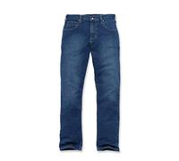 Carhartt, Hombre, Vaquero Con 5 Bolsillos, Ajuste Ligeramente Holgado, Tecnología Rugged Flex®, Azul Coldwater, W33 / L32