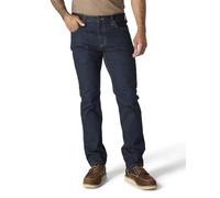 Carhartt, Hombre, Vaquero De Corte Recto Y Pernera Cónica, 5 Bolsillos, Con Tecnología Rugged Flex®, Azul Erie, W34 / L34