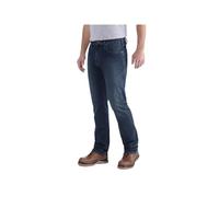 Carhartt, Hombre, Vaquero De Corte Recto Y Pernera Cónica, 5 Bolsillos, Con Tecnología Rugged Flex®, Azul Superior, W31 / L32