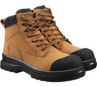 Carhartt Hombres de seguridaditsstiefel Detroit 6 Inch S3 Zip Boot Wheat EUR 40