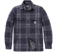 Carhartt Hubbard Plaid Shirt Chaqueta, azul/gris, Talla XL