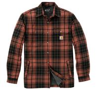 Carhartt Hubbard Plaid Shirt Chaqueta, rojo/negro, Talla 2XL