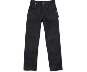 Carhartt Iconic B01 Firm Duck Double-Front Dungaree Jadeo, negro, Talla 31/32