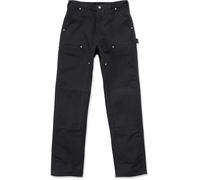 Carhartt Iconic B01 Firm Duck Double-Front Dungaree Jadeo, negro, Talla 32/36
