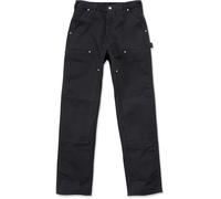 Carhartt Iconic B01 Firm Duck Double-Front Dungaree Jadeo, negro, Talla 36/30