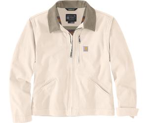 Carhartt Iconic Crawford Detroit Chaqueta de mujer, beige, tamaño L