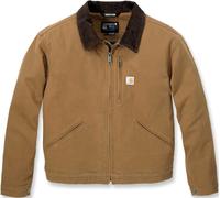 Carhartt Iconic Crawford Detroit Chaqueta de mujer, marrón, Talla XS