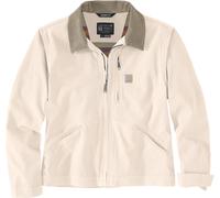 Carhartt Iconic Crawford Detroit Chaqueta de mujer, Nata, Talla XS