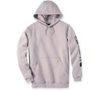 Carhartt Iconic K288 Logo Sudadera, Blanco/Negro, Talla S