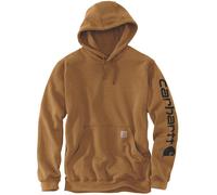 Carhartt Iconic K288 Logo Sudadera, marrón, Talla XS