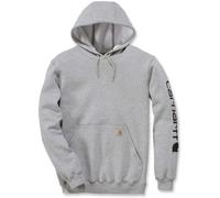 Carhartt Iconic K288 Logo Sudadera, moteado de gris, Talla XXL