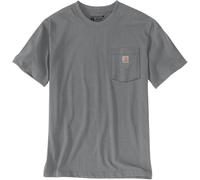 Carhartt Irvine Relaxed 3D Logo Camiseta, Gris/azul claro, Talla 2XL