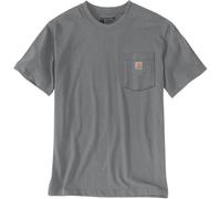 Carhartt Irvine Relaxed 3D Logo Camiseta, Gris/azul claro, Talla L