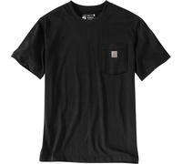 Carhartt Irvine Relaxed 3D Logo Camiseta, negro, tamaño 2XL para Hombres