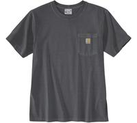 Carhartt Irvine Relaxed Garment Dyed Camiseta, gris, tamaño M para Hombres