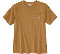 Carhartt Irvine Relaxed Garment Dyed Camiseta, marrón, tamaño XL para Hombres