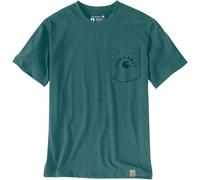 Carhartt Irvine Relaxed Work Camiseta, gasolina, Talla S