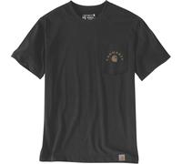 Carhartt Irvine Relaxed Work Camiseta, negro, Talla M