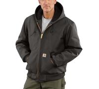 Carhartt Jac J140 Active Jac de ajuste holgado con forro de franela aislante firme para hombre, Grava, XX-Large