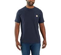 Carhartt K87 Workwear Pocket Short Sleeve T-Shirt (Regular and Plus Sizes) Camisa de utilidades de Trabajo Mujer (Pack de 1)