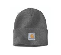 Carhartt Knit Cuffed Beanie, Gorro de punto, Unisex adulto, Gris carbón jaspeado, Talla única