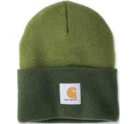 Carhartt Knit Cuffed Two-Tone Beanie, Verde claro/verde oscuro, Talla única