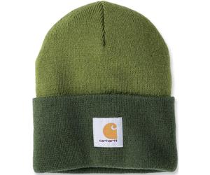 Carhartt Knit Cuffed Two-Tone Beanie, verde para Hombres