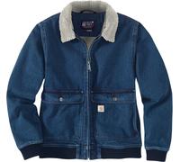 Carhartt Relaxed Fit Denim Sherpa Chaqueta de dama, azul, tamaño XL para Mujer