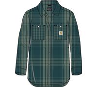 Carhartt Ladies Loose Fit Twill Plaid Shirt 107136 L