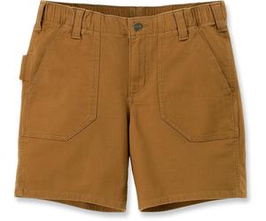 Carhartt Ladies shorts Relaxed Fit Canvas Work Short Carhartt® Marrón W12/REG