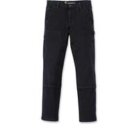 Carhartt Ladies Stretch Twill Trousers Double Front Trousers Negro W12/REG
